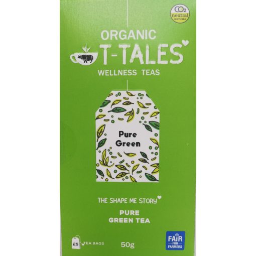 Pure filteres zöld tea T-Tales Organic 25x2g