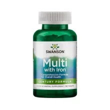 Swanson Just One Complete Multi with Iron (Multivitamin vassal) 130db tabl.