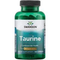 Swanson Taurine 500mg 100 kapszula
