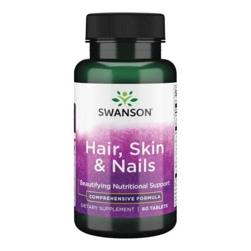 Swanson Hair, Skin & Nails 60 tabletta Haj, bőr, köröm komplex