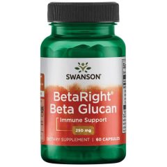 Swanson Beta Glucan 250mg 60 kapszula