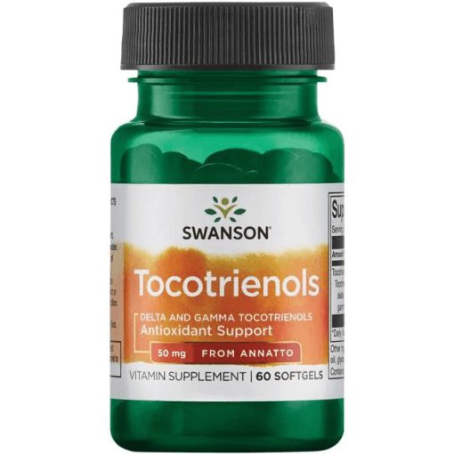 Swanson Tocotrienols 50mg (delta és gamma tokotrienolok) 60 kapszula