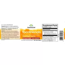Swanson Tocotrienols 50mg (delta és gamma tokotrienolok) 60 kapszula