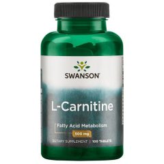 Swanson L-Carnitine 500mg 100 kapszula