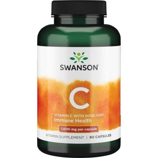 Swanson C-Vitamin csipkebogyóval 1000mg 90 kapszula