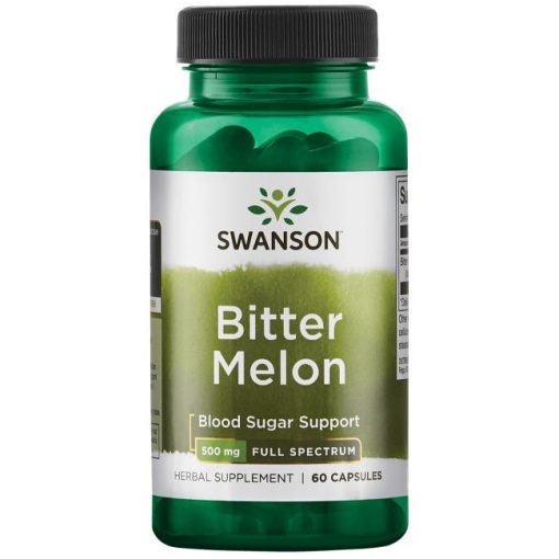 Swanson Bitter Melon (Keserű dinnye) 500mg 60 kapszula