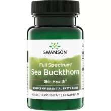 Swanson Sea Buckthorn (homoktövis) gyümölcspor 400mg 60 kapszula