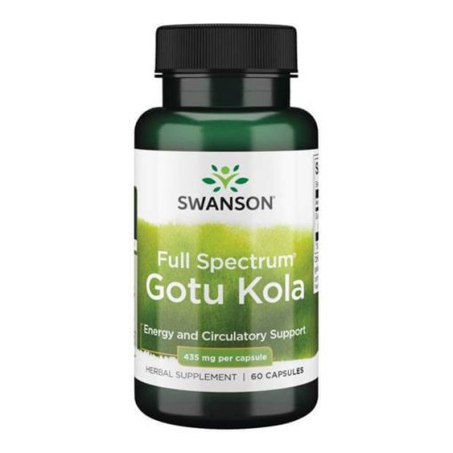 Swanson Gotu Kola (Tigrisfű) kivonat 435 mg 60 kapszula