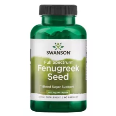 Swanson Fenugreek Seed (Görögszénamag) 610mg 90 kapszula