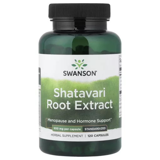 Swanson Shatavari Root Extract 500mg 120 kapszula Shatavari gyökér kivonat