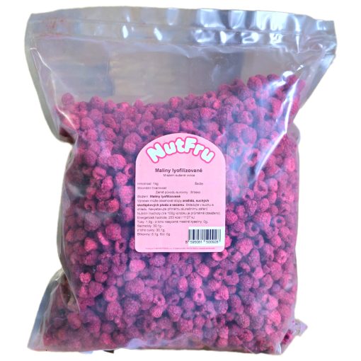 Paleolit Liofilizált málna szemek 1kg lédig Raspberries