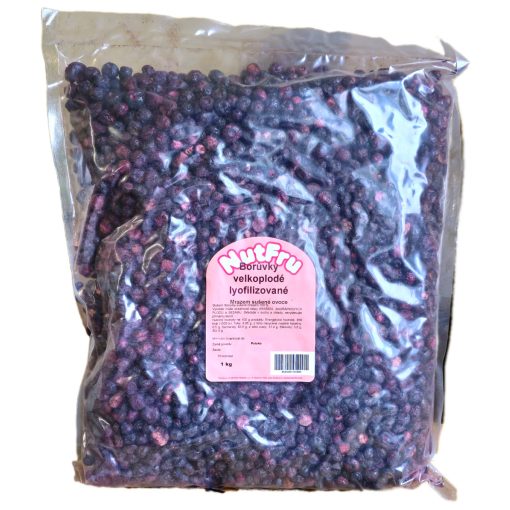 Paleolit Liofilizált kék áfonya 1kg szemek lédig Blueberries