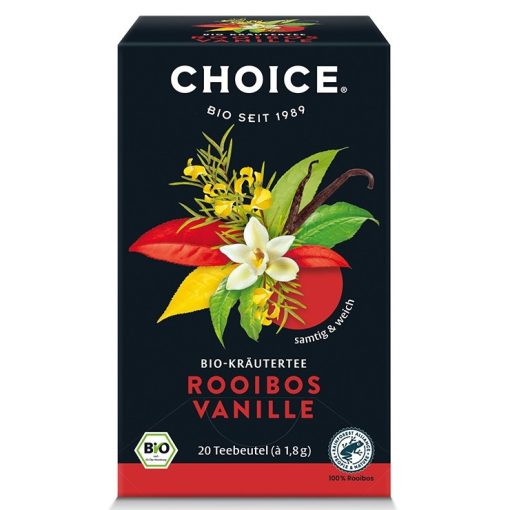 BIO CHOICE® Rooibos vanília tea 36g 20 filter