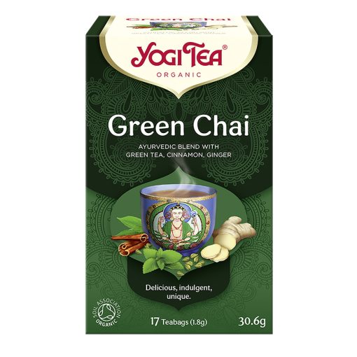 BIO Zöld chai tea 17x1,8g Yogi Green Chai