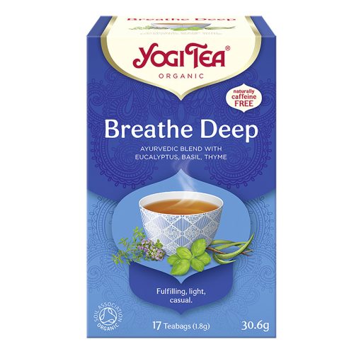BIO Mély lélegzet tea 17x1,8g Yogi