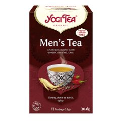 BIO Férfi tea 17x1,8g Yogi Men's Tea