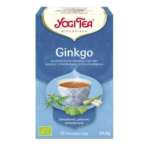 BIO Ginkgo tea 17x1,8g Yogi