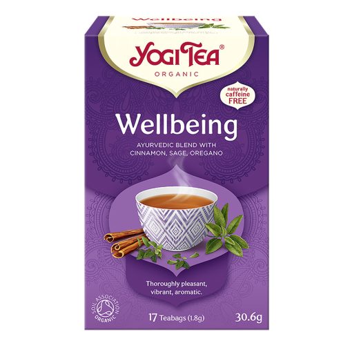 BIO Jó közérzet tea 17x1,8g Yogi Wellbeing