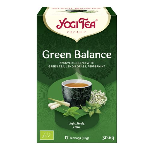 Zöld tea egyensúly BIO 17x1,8g Yogi