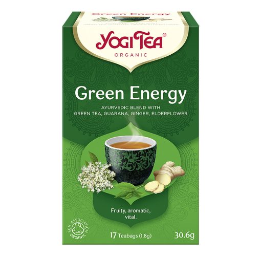 BIO Zöld tea energizáló 17x1,8g Yogi Green Energy