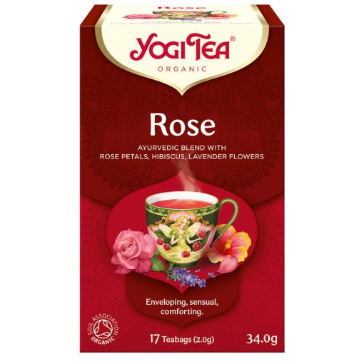 Rózsa tea BIO 17x2g Yogi