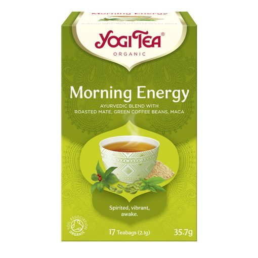 BIO Reggeli energia tea 17x2,1g Yogi Morning Energy