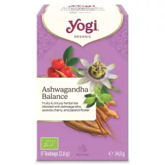 Yogi BIO Ashwaganda egyensúly tea 17x2g Ashwagandha Balance