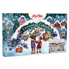   Yogi tea Adventi naptár BIO teaválogatás 24db teafilter Christmas Calendar 2025