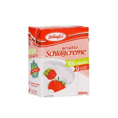 Schlagfix Vegan habkrém 15%, édesített 200ml