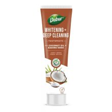 Dabur Whitening + Deep Cleaning fogkrém 100ml fluormentes, organikus