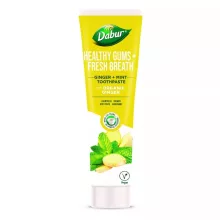 Dabur Healthy Gums+Fresh Breath fogkrém 100ml fluormentes, organikus