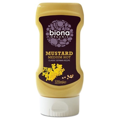 BIO Mustár közepesen erős 320ml Biona