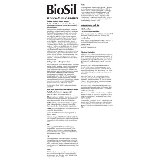 BioSil® Cseppek ch-OSA Advanced Collagen Generator 30ml 60x10 csepp