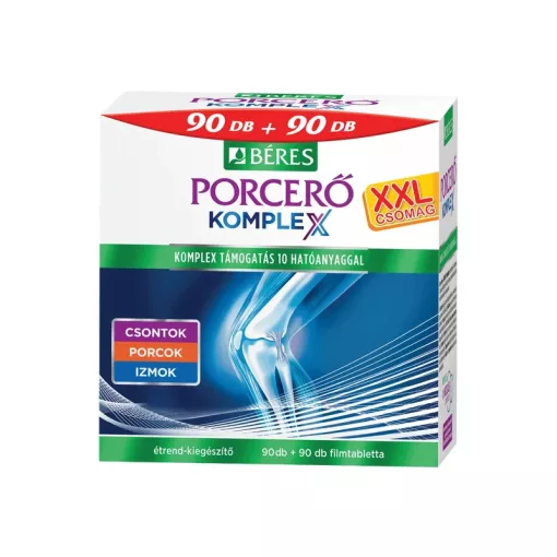 Béres Porcerő Komplex XXL 90+90db filmtabletta