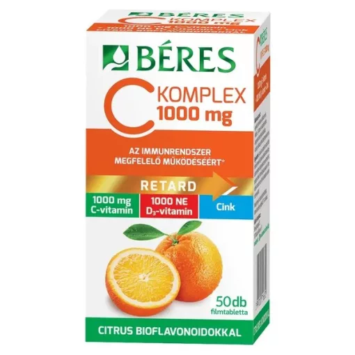 Béres C Komplex 1000mg Retard 50db filmtabletta