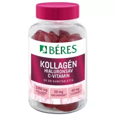   Béres Kollagén, Hialuronsav, C-vitamin 50db cukormentes gumitabletta