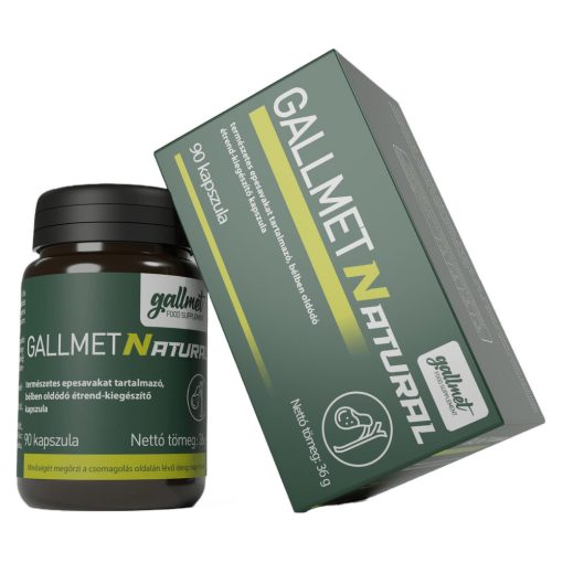 GALLMET-Natural 90db epesav kapszula