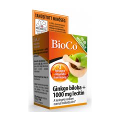BioCo Ginkgo Biloba + 1000mg Lecitin 90db kapszula