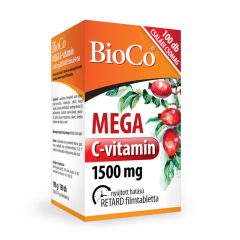 BioCo MEGA C-vitamin 1500mg 100db filmtabletta