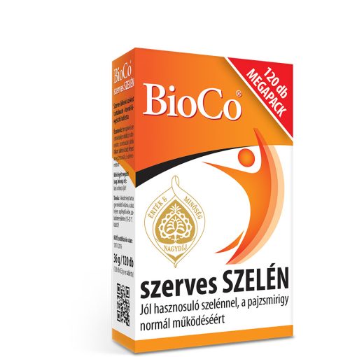 BioCo Szerves Szelén 100mcg 120db tabletta