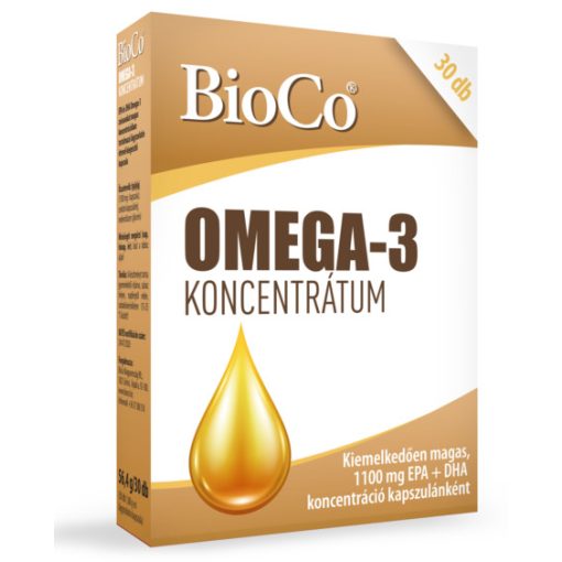 BioCo Omega-3 KONCENTRÁTUM 1500mg 30db kapszula
