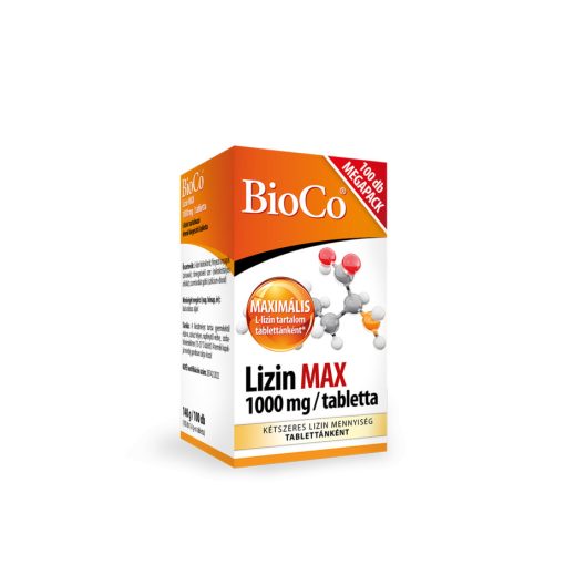 BioCo Lizin MAX 1000mg 100 tabletta