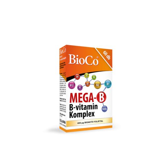 BioCo Mega-B B-vitamin komplex 60db filmtabletta