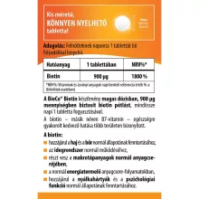 BioCo Biotin 900µg MEGAPACK 90db tabletta