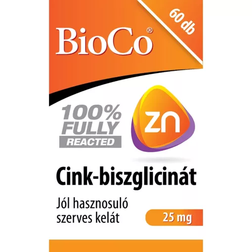 BioCo Cink-biszglicinát 25mg 60db tabletta