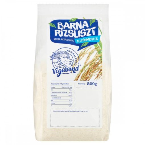 Barna rizsliszt 500g Vegabond gluténmentes
