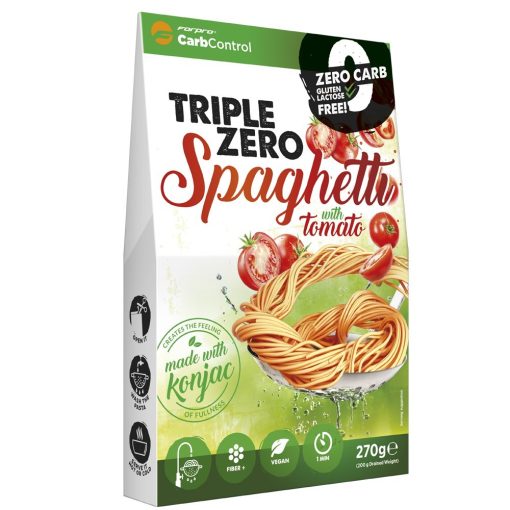Paradicsomos spagetti konjac tészta 270g Triple Zero