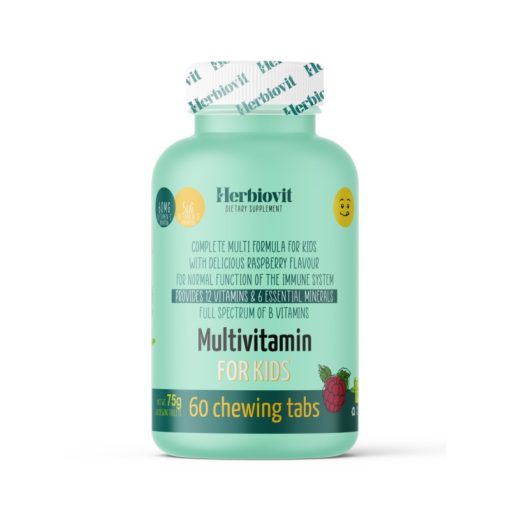 Herbiovit Multivitamin for Kids 60 rágótabletta gyerekeknek
