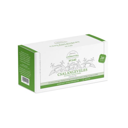 Györgytea Csalánleveles filteres 20x 1,3g teakeverék, Tisztító tea No.540