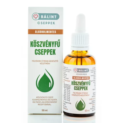 Bálint Cseppek Alkoholmentes Köszvényfű cseppek 50ml
